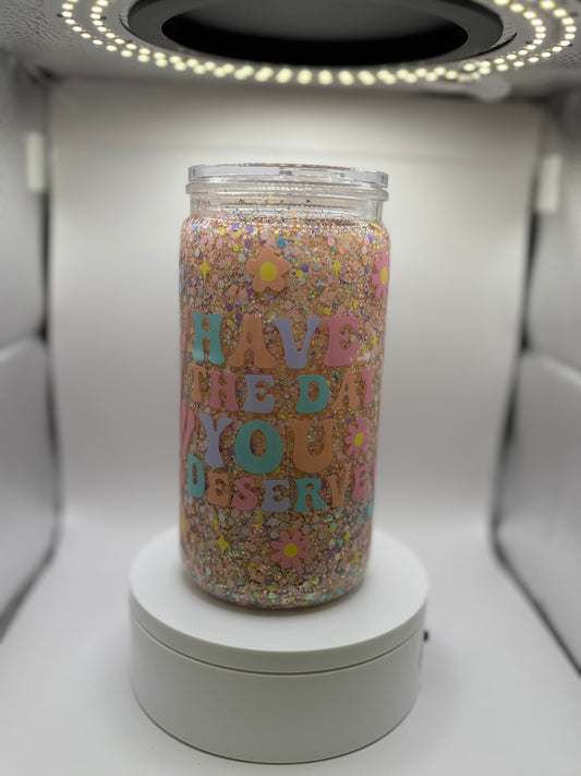 16oz Acrylic SnowGlobe