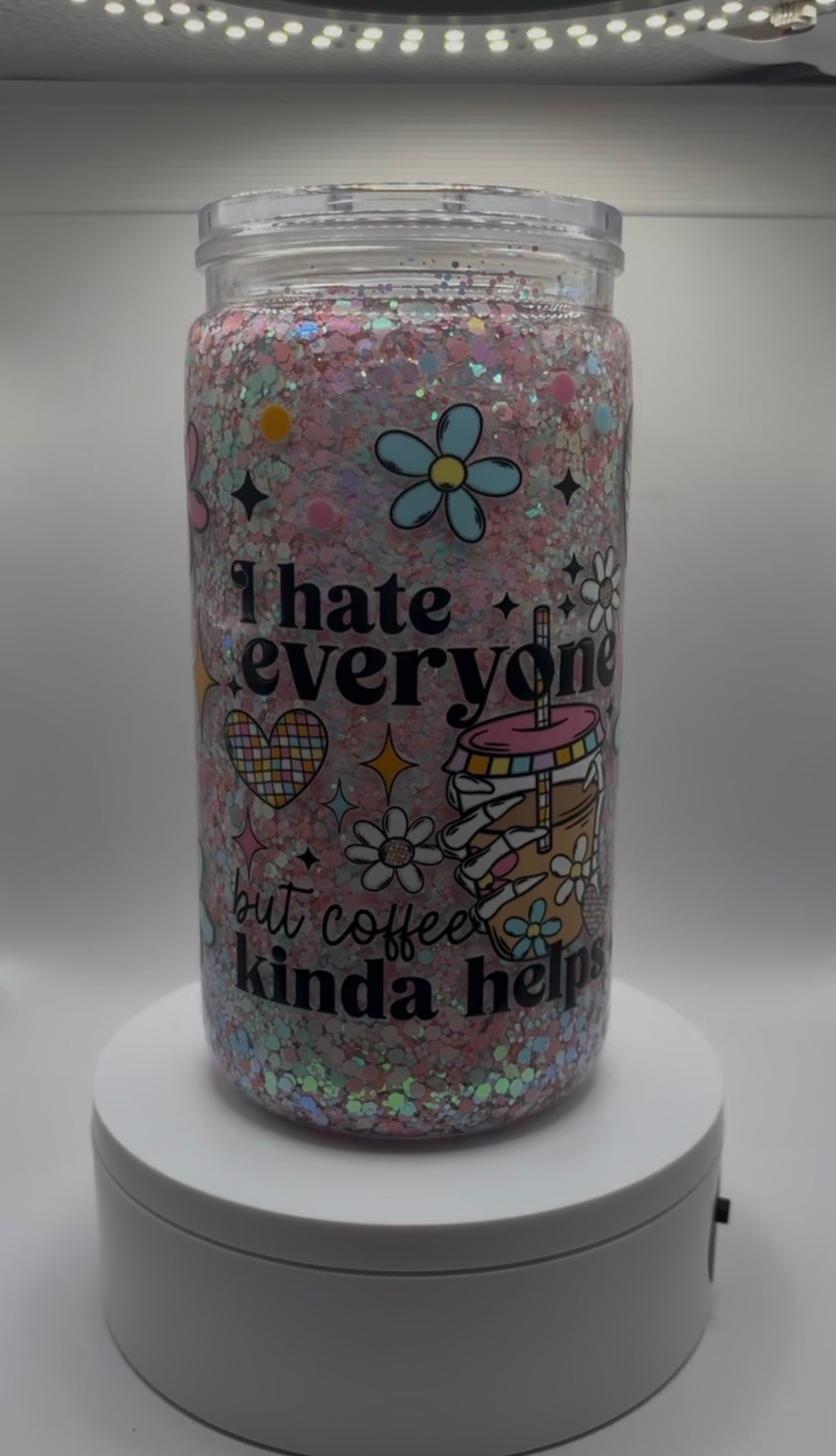 16oz Acrylic SnowGlobe