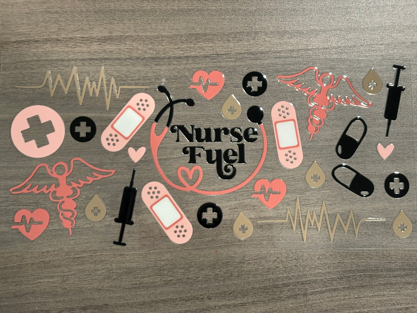 NURSE FUEL DECAL