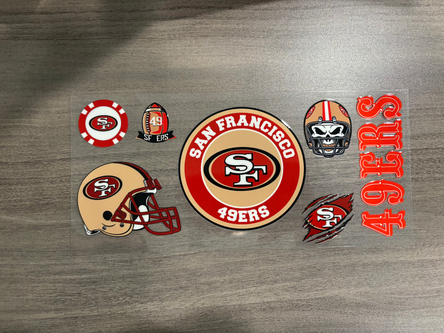 49ERS DECAL