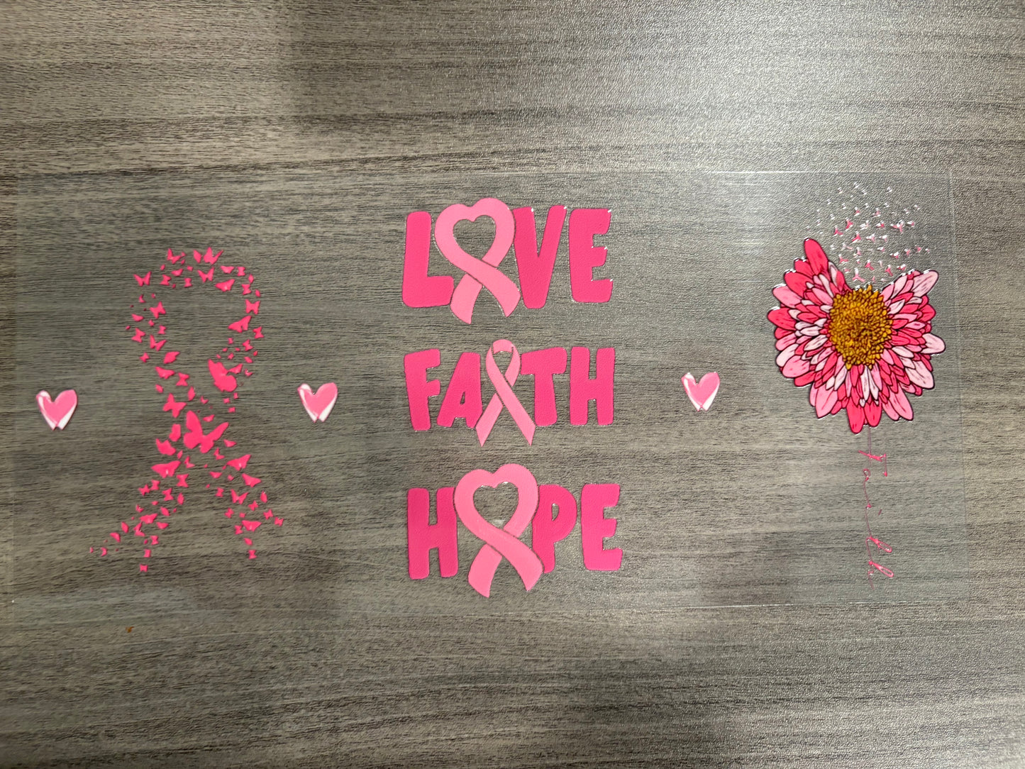 LOVE FAITH HOPE DECAL