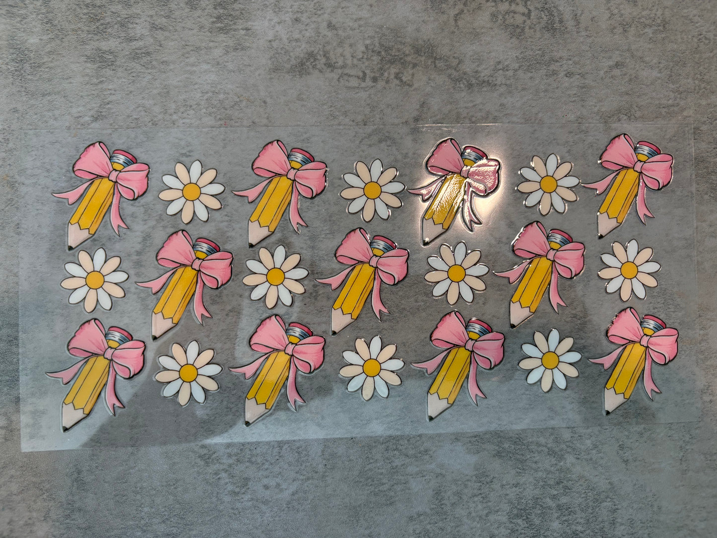 SCHOOL BOW DECAL