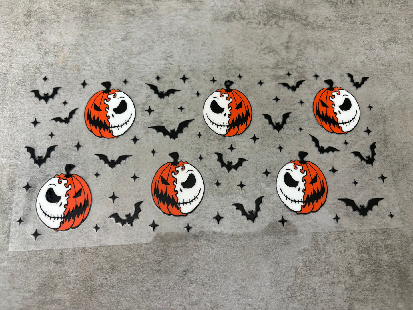 HALLOWEEN PUMPKIN DECAL