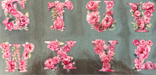 Floral Letters