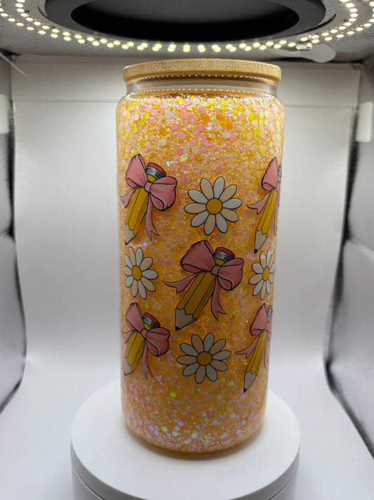 16oz Glass SnowGlobe