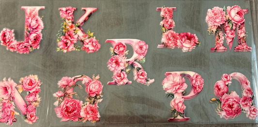 Floral Letters 2
