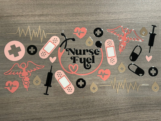 NURSE FUEL DECAL