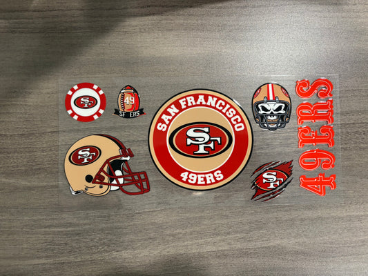 49ERS DECAL