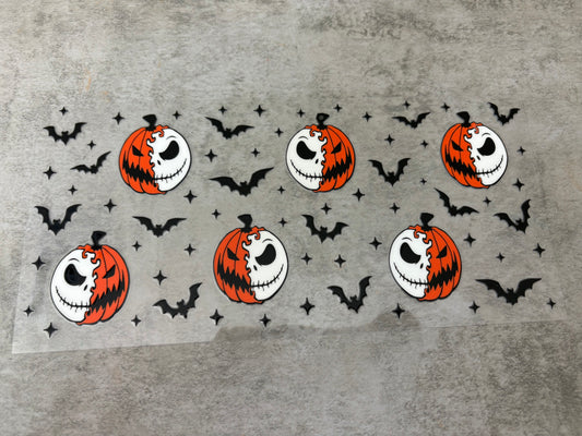 HALLOWEEN PUMPKIN DECAL