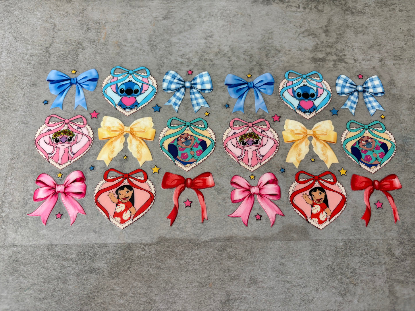 LILO & STITCH HEART DECAL