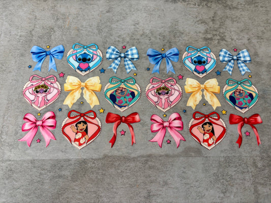 LILO & STITCH HEART DECAL
